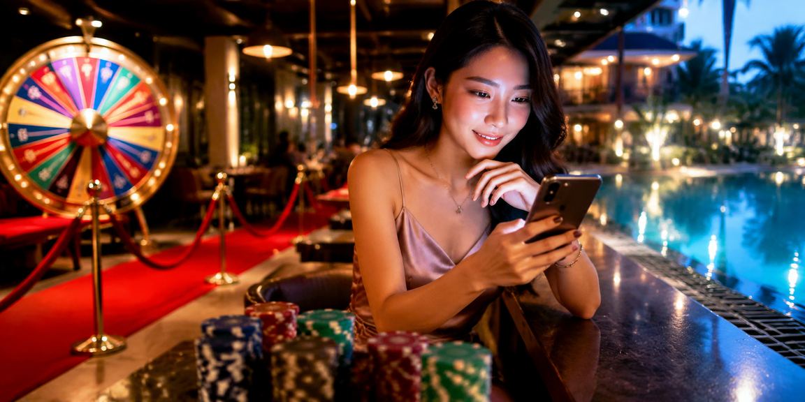 Meja roulette kasino langsung gaya Malaysia di Ipoh bersama platform 350000